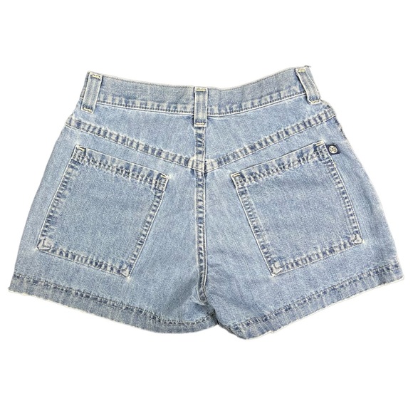 Vintage Pants - Vintage 90s high waisted denim mom shorts size 4